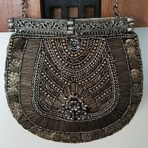 Free People Crossbody Beaded Bag